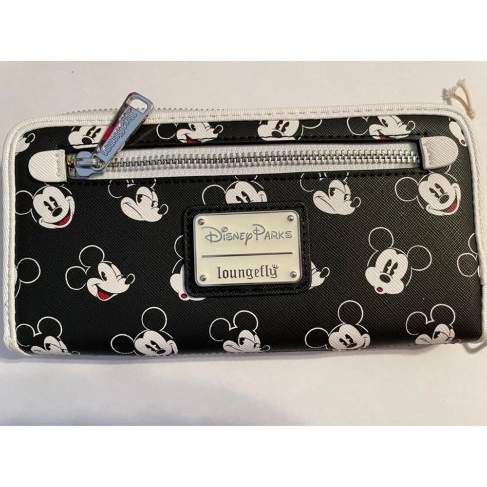 Disney Parks Loungefly AOP Mickey Mouse wallet